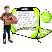 BAYINBULAK Portable Football Goal Mini Pop Up Football Goal for Kids Childr
