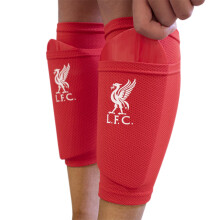 HyPro Officially Licensed Liverpool FC Shin Pad With Sock Sleeve Junior Sh