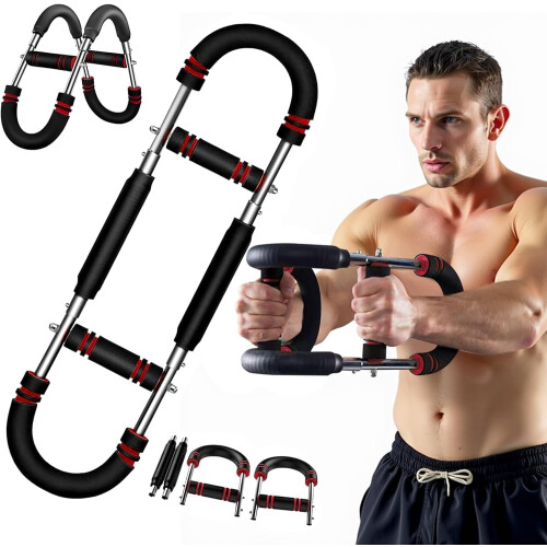Chest Exerciser for Men 70110lbs Adjustable Twister Arm Trainer Exercise Eq