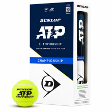 DUNLOP Tennis Ball ATP Championship for sand hard court and turf 2x4 balls