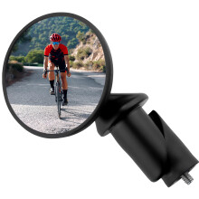 CatEye BM-45 Bar End Mirror: Clear RearView for Cyclists; Easy to Install on Handlebars; Wide-Angle View Enhances Safety; Durable Build