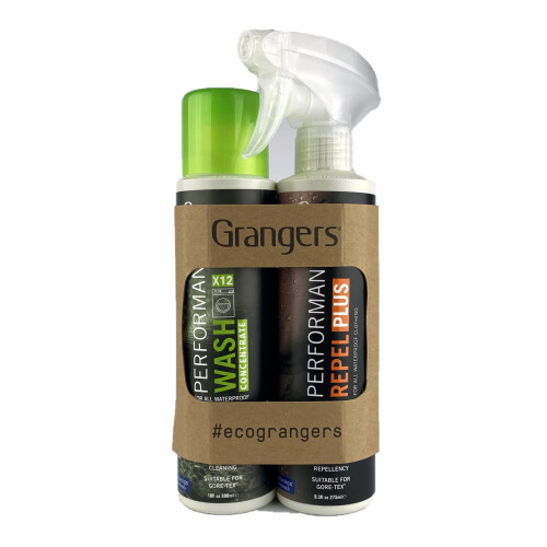 Grangers Eco Twin Pack – Performance Wash and Performance Repel Plus  300ml