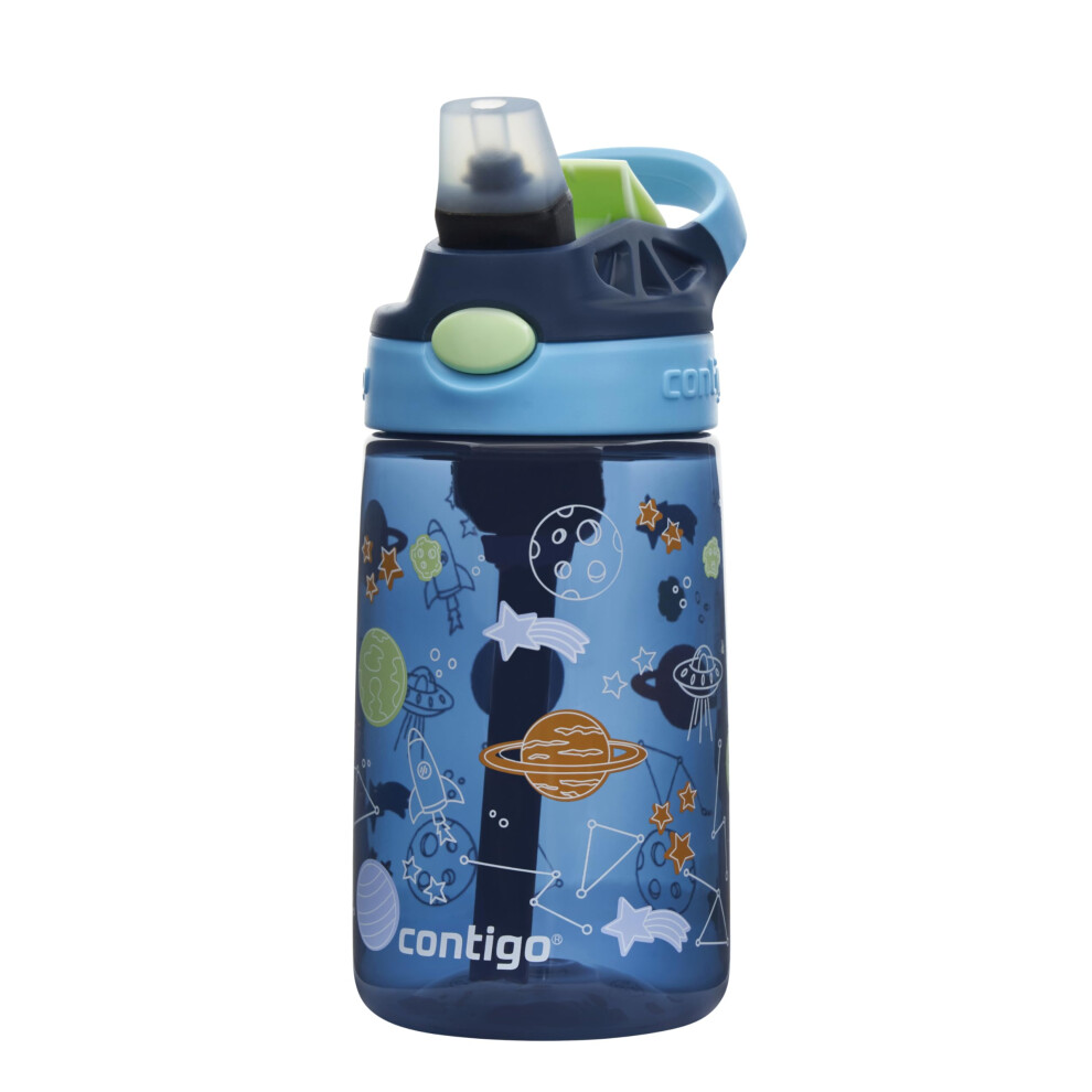Contigo Children's Drinking Bottle Easy Clean Autospout With Straw, Bpa-Free Robust Bottle, 100% Leak-Proof, Easy To Clean, Ideal For Daycare, Kinder
