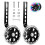 WUBAYI Bike Stabilisers for Childs Bikes,Bicycle Training Flash 1
