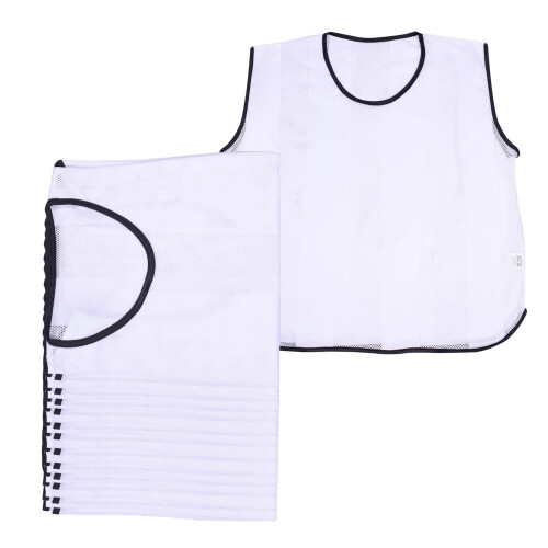 A2Z 12 Pack Sports Training Mesh Bibs Lightweight Comfortable -