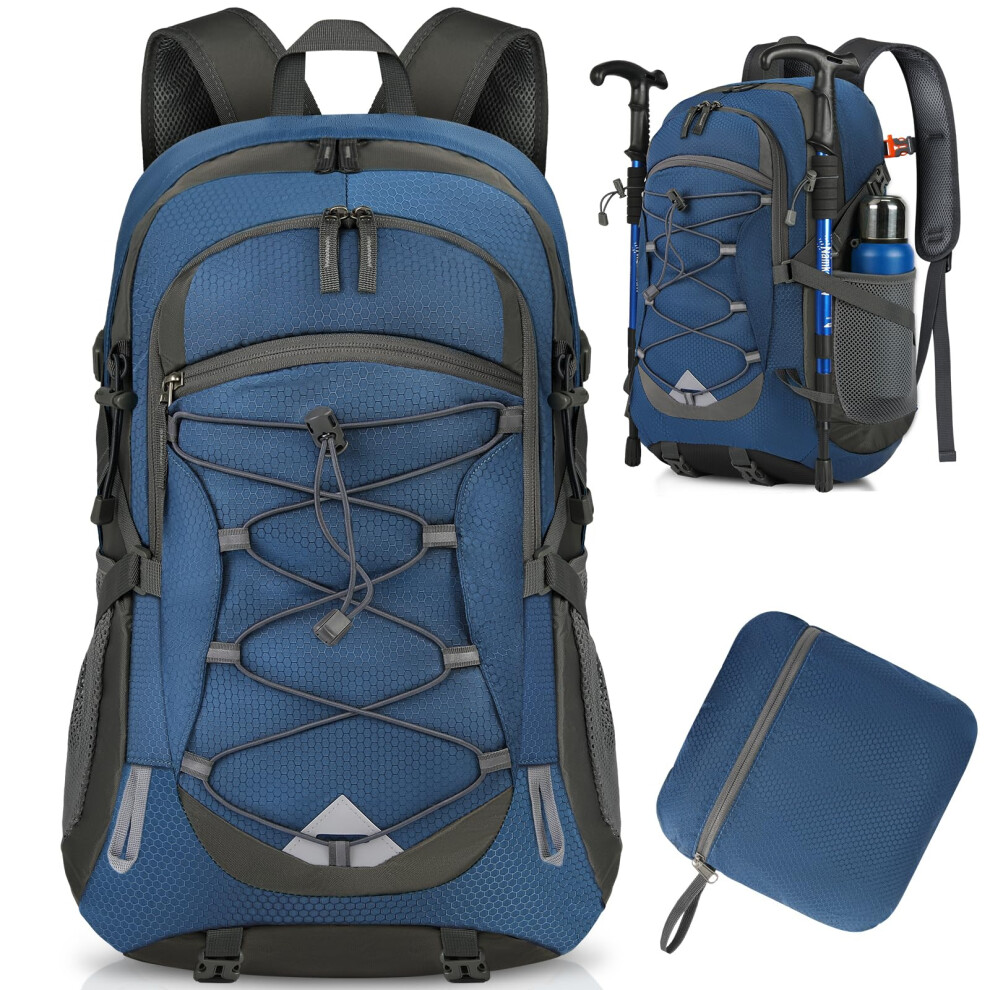 Photos - Backpack IGOLUMON Hiking  40L Lightweight Foldable  for Men Women Du