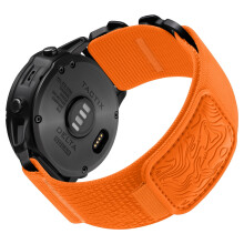 Bandletic Compatible with Garmin Fenix 8 51mm/7X/7X Pro/6X/6X Pro/5X Plus/5X/Fenix 3/3 HR Strap, 26mm Quick Fit Nylon Strap for Garmin Epix Pro 51mm/