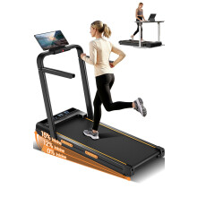Foldable Under Desk Treadmill10 Incline Walking Pad Treadmill 3in1 Portable