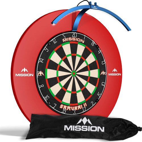 Mission  TOR100 Torus 100 LED Dartboard Light  Folding Portable Lighting Sy