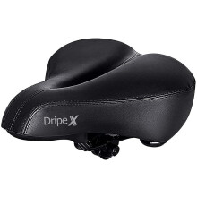 Dripex Gel Bike Seat - Comfort Universal Cycle Saddle Wide Cushion Pad Waterproo