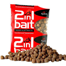 Fjuka Fatboys 2in1 Bait 10 mm pellet size Black