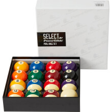 POWERGLIDE 16 Ball Pool Billiards Set  Spots and Stripes  Tournament  Premi