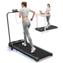 HomeFitnessCode Folding Treadmill 25HP Walking Pad Motorized Electric Under