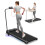 HomeFitnessCode Folding Treadmill 25HP Walking Pad Motorized Electric Under 1