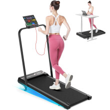 Walking Pad with Incline 3 in 1 Treadmills for Home Foldable 25HP Electric
