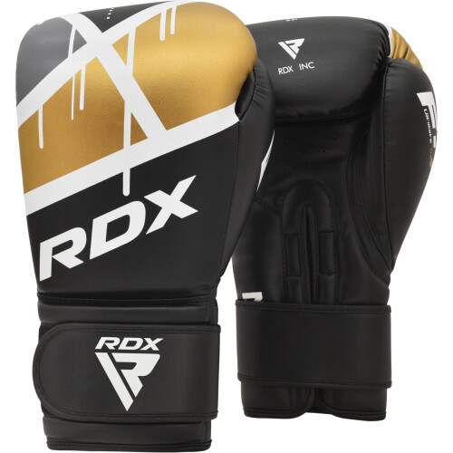 RDX Maya Hide Leather Thai Fighter Boxing Gloves for Sparring Training and