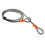 Kryptonite Kryptonite KryptoFlex Security Cable, 2.6FT/4FT/7FT/30FT Long Braided 1