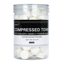 100pcs Compressed Towels Disposable Tissue Mini Portable Compressed