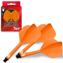 Shot Darts Flight Deck One Piece Dart Flight and Shaft System Reduced Defle