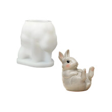 Creative Rabbit Phone Holder Mold for Handmade Phone Stands and
