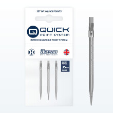 Harrows Micro Grip Quick Points – Precision CNCMilled Dart Points with Enha