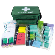 LEWIS-PLAST 224 Pieces All Purpose Large First Aid Kit Haversack - Compact Design for Convenient Storage, Ideal for Home, Office and Sports - Home Med