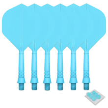 CyeeLife 6pcs Molded Dart Flights and Shaftsone Piece Integrated Accessory