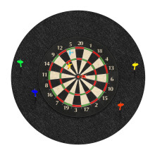 KEAGAN Dart Board Wall Protector Round Felt Dartboard Wall Protection SelfA