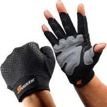 SueStar Workout Gloves for Men Women, Weight Lifting With Full Palm Protection, Excellent Grip, Ultra Breathable for Weightlifting, Fitness, Training