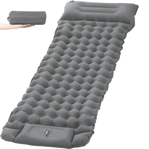 Aptliton Inflating Sleeping Pad for Camping 10cm Thickness Camping Mat with