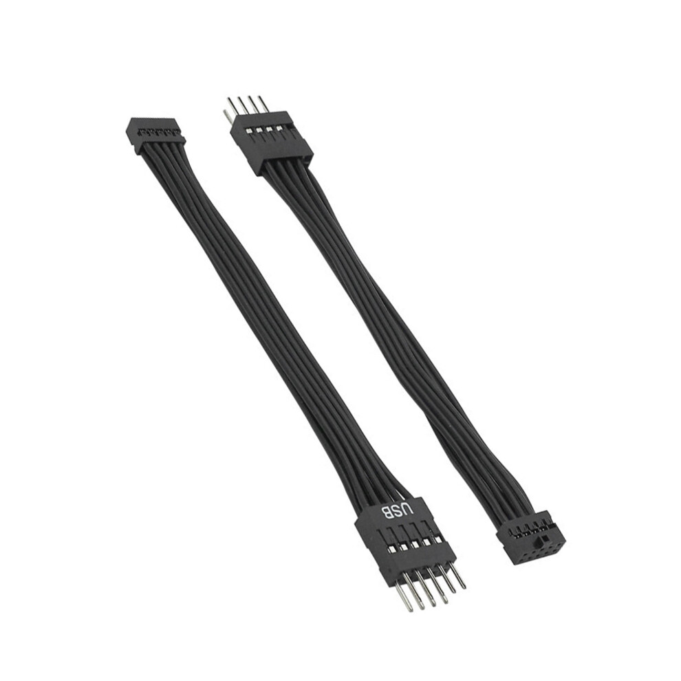 Construction Usb Extension Cable 9Pin Male To 10Pin Female-2Pcs 7751001390616