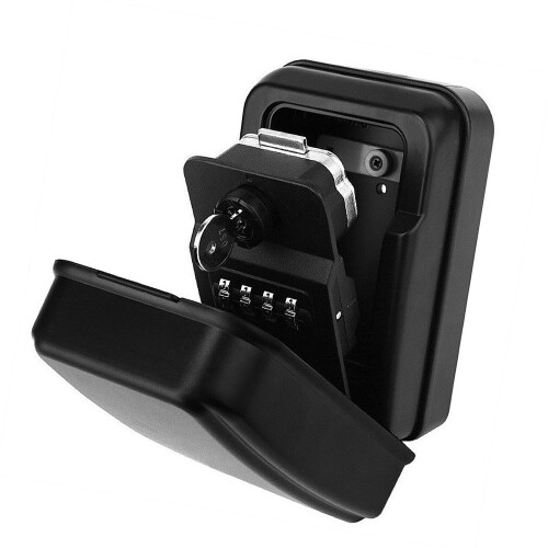 Large Capacity Secure Outdoor Key-Black Screw fixed version