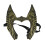 Premium Plastic Role Playing Accessory For Anime-vintage gold 1