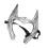 Practical Plastic Anime Character Mask For-vintage silver 1
