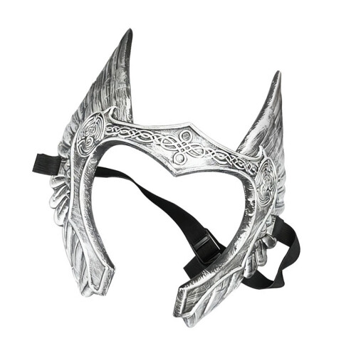 Practical Plastic Anime Character Mask For-vintage silver