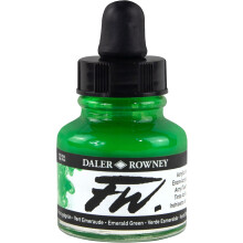 Daler-Rowney FW Acrylic Ink 29.5ml Emerald Green