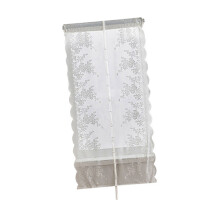 Rideau de fenêtre élégant en dentelle de fleurs, drapé-80 160cm