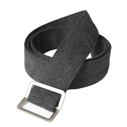 Trench Coat Belt Comfortable Overcoat Belt for Men-Dark Grey