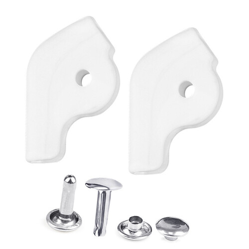 Silicone Shoe Edge Guard Prevents Hole Damage Easy-White
