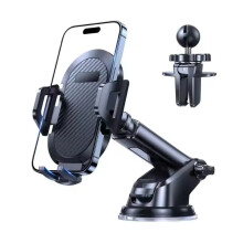 Universal Long Arm Strong Suction Cup Car Phone Mount for Smartphones