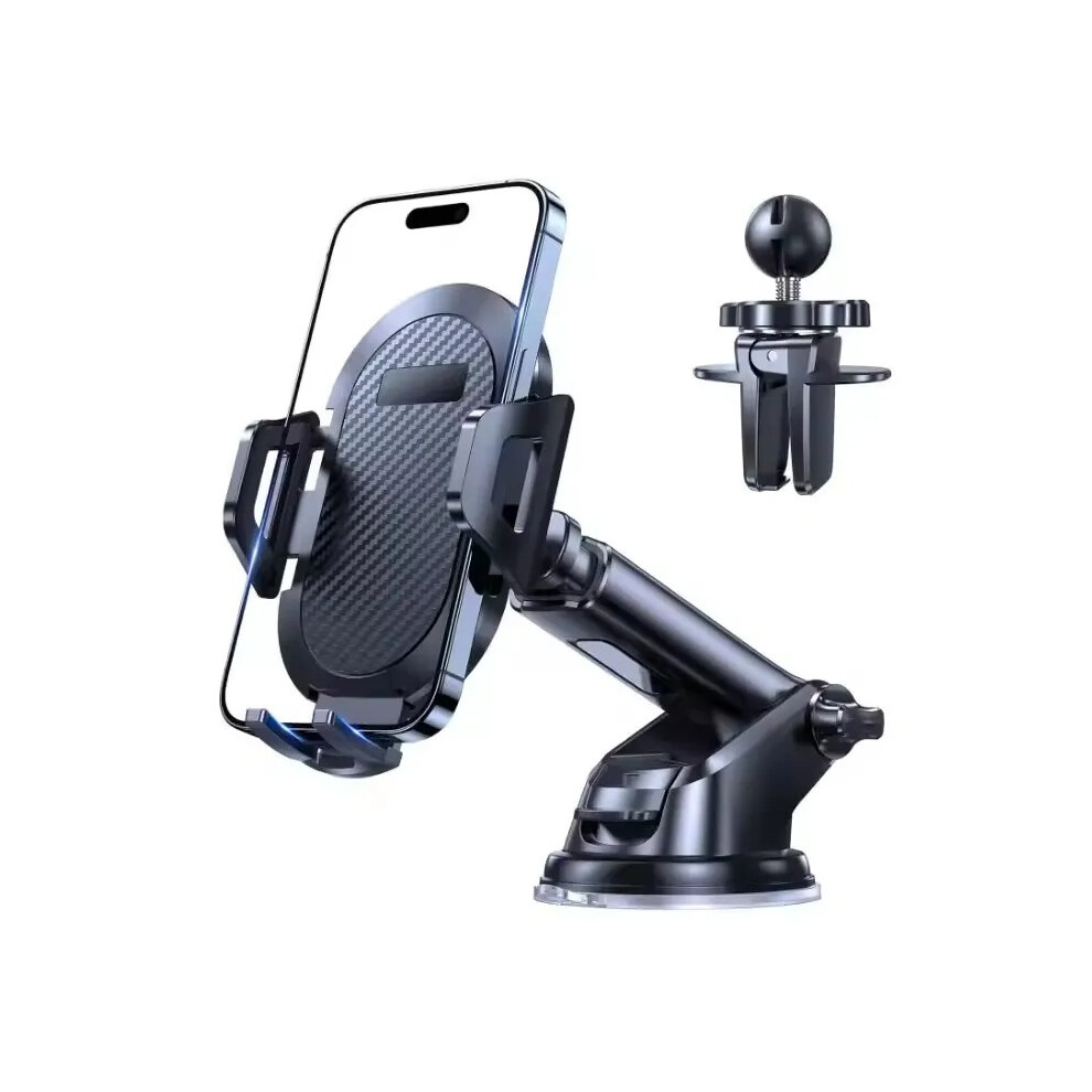 Universal Long Arm Strong Suction Cup Car Phone Mount For Smartphones 031207541638