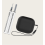 Silikon-Schutzhülle für Apple AirPods 4 Black 3