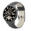Smartwatch mit Überwachung von Herzfrequenz, Blutdruck und Blutsauerstoff Black 2