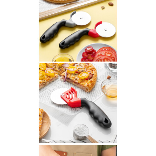 Pizzaskærer i rustfrit stål med ergonomisk håndtag 2