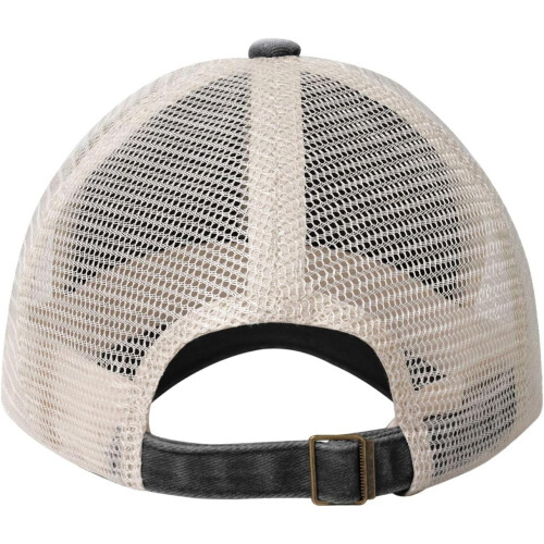 Vintage cowboy baseballpet – Verstelbare mesh achterkant 2