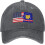 Καπέλο μπέιζμπολ Wood County Ohio Flag Unisex με ρυθμιζόμενο λάστιχο 2