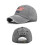 Patriotic Baseball Kasket Bomuld Snapback Grå 4