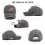 Patriotic Baseball Kasket Bomuld Snapback Grå 5