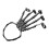 Justerbart armband i metallskelett 5