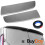 Rear Spoiler Painted Moondust Silver for Ford Transit Tourneo Custom 2012-2023 5